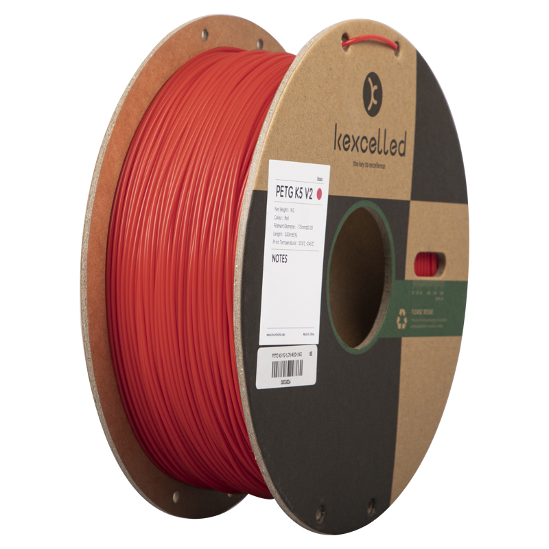 PETG K5 V2-1.75-RED-1KG