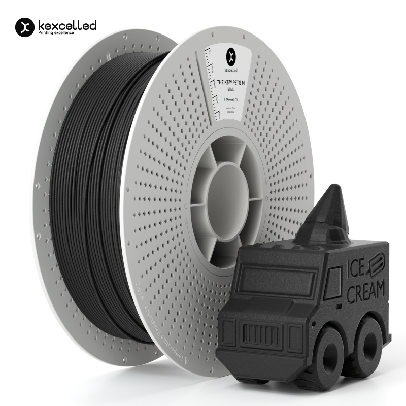 THE K5™ PETG M-1.75-BLK-1KG
