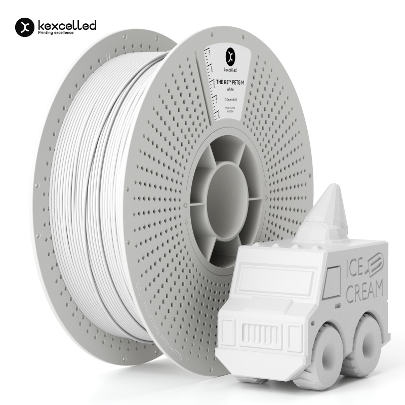 THE K5™ PETG M-1.75-WHT-1KG